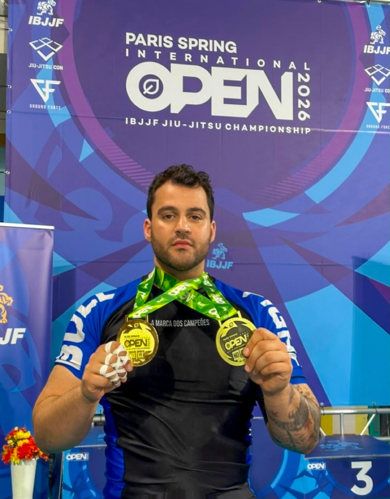 Hugo Costa atleta de Brazilian Jiu-Jitsu