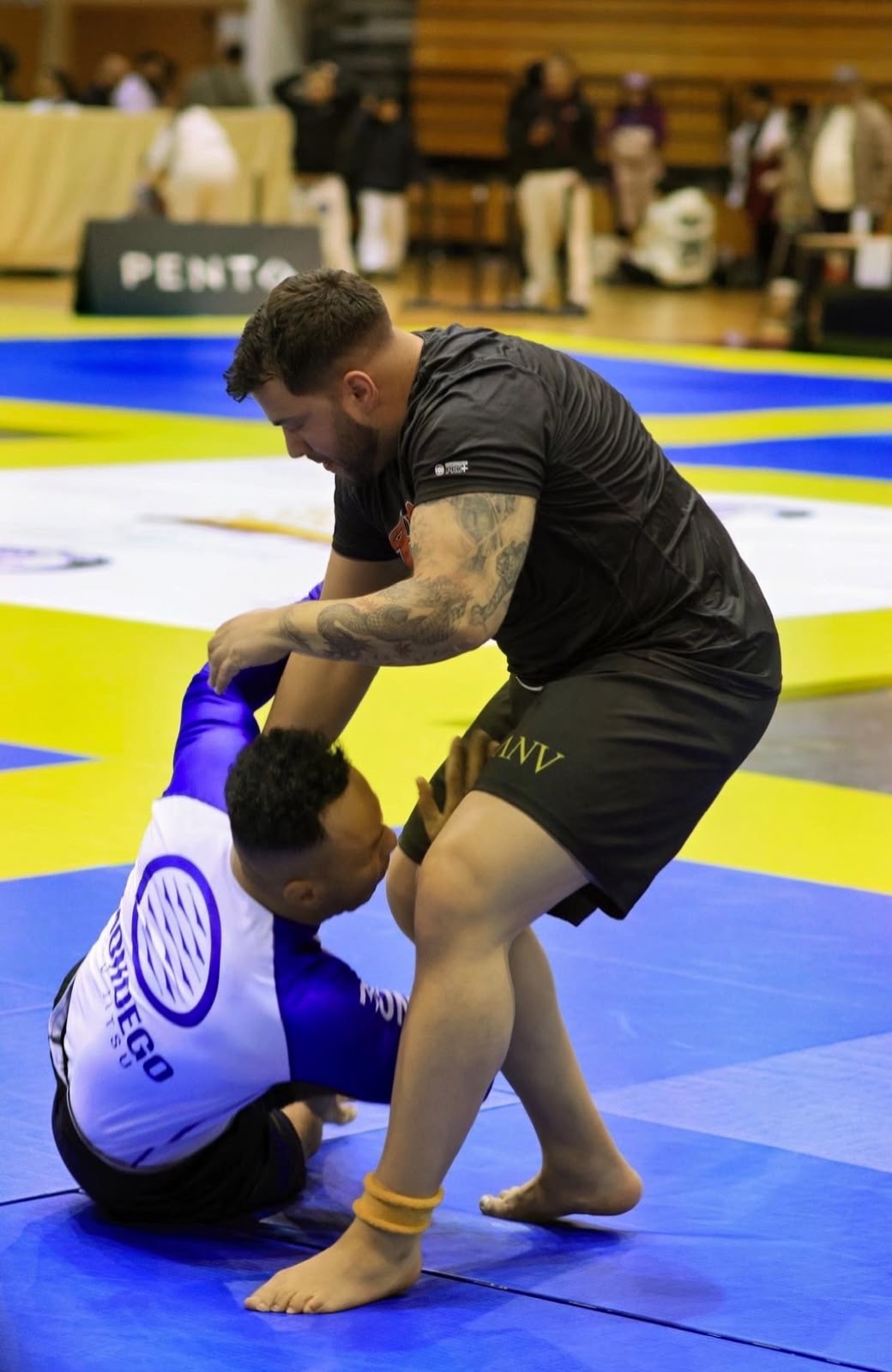 Hugo Costa em luta de No-Gi
